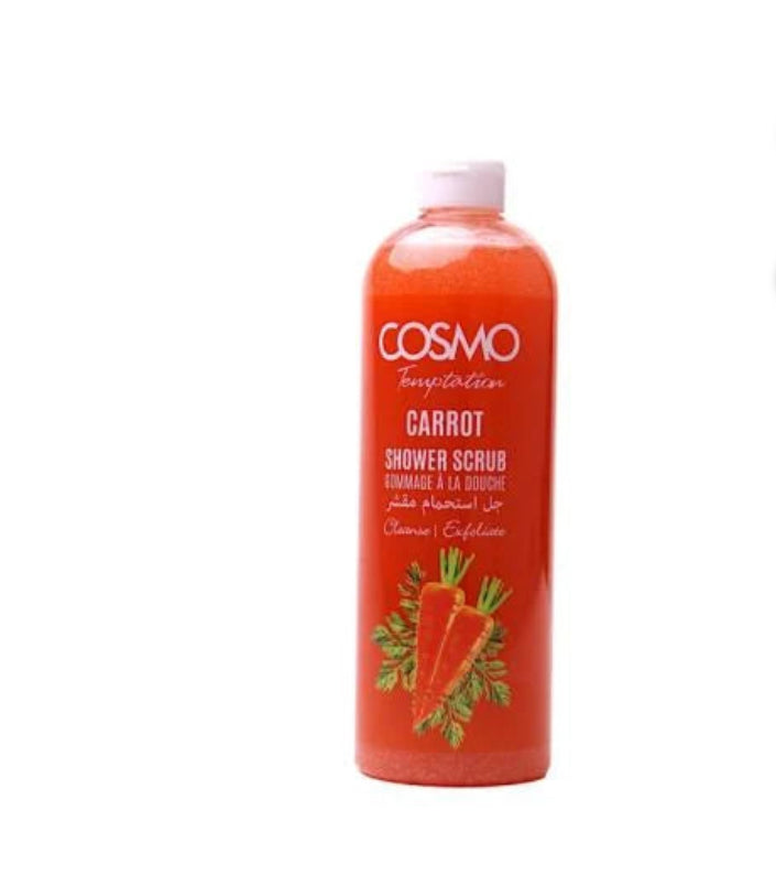 كوزمو شاور سكراب جل  كاروت 1000 مل
Cosmo Shower Scrub Gel Carrot 1000ml