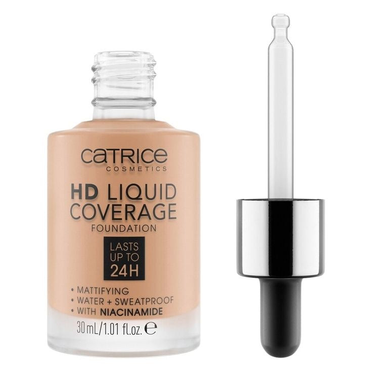 كاتريس كريم أساس إتش دي  كڤرج | Catrice HD Liquid Coverage Foundation